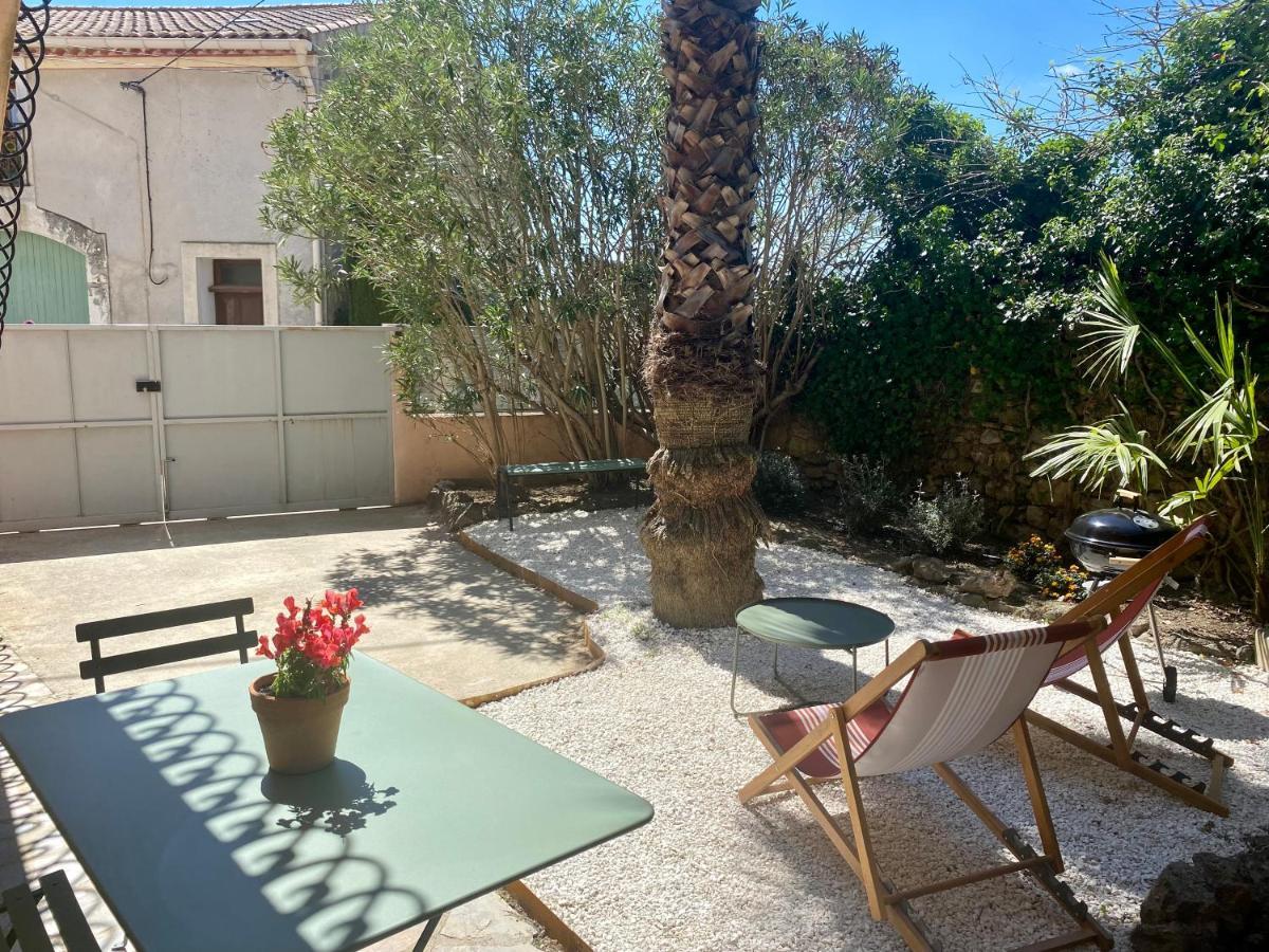 Gite Le Palmier - Perfectly Located Cosy Studio With Private Garden Puissalicon Buitenkant foto